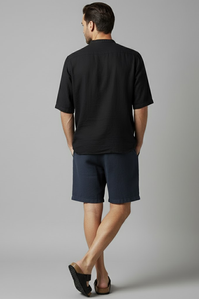 Leinen-Bermudashorts für Herren