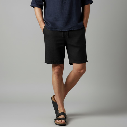 Leinen-Bermudashorts für Herren