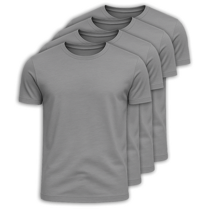 Set mit 4 Premium-Pima-T-Shirts